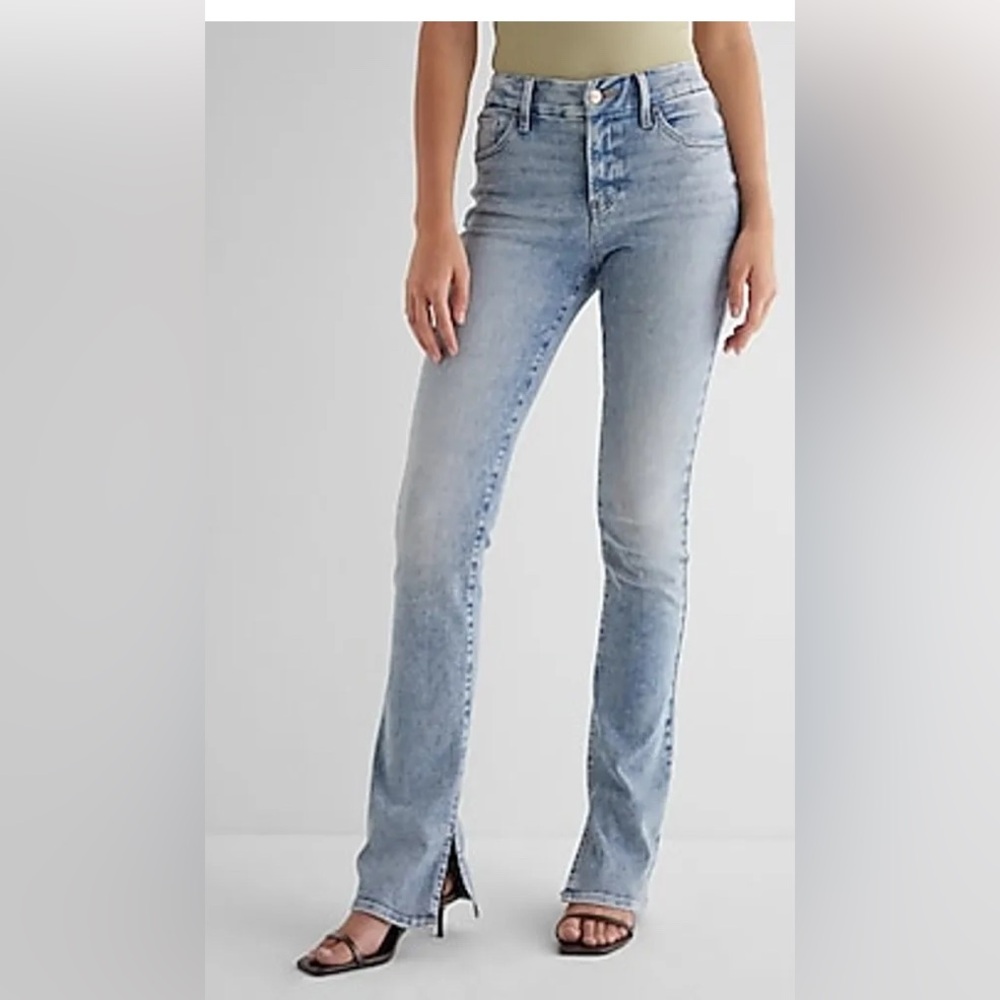 Express Skyscraper Mid Rise Jeans